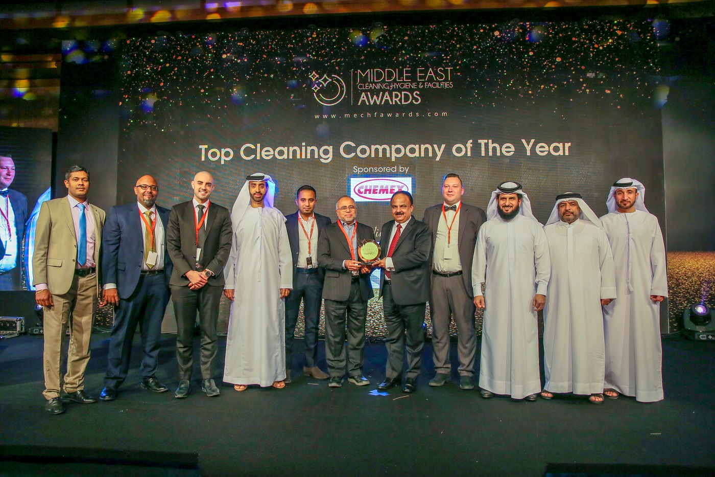 Imdaad Wins Top Cleaning Company Of The Year At MECHF Awards 2019 Imdaad